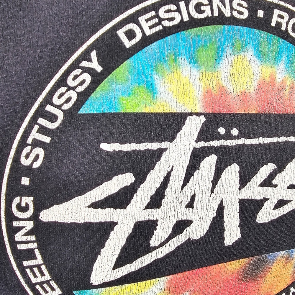 STUSSY reggae roots graphic tee VINTAGE - Picture 5 of 7